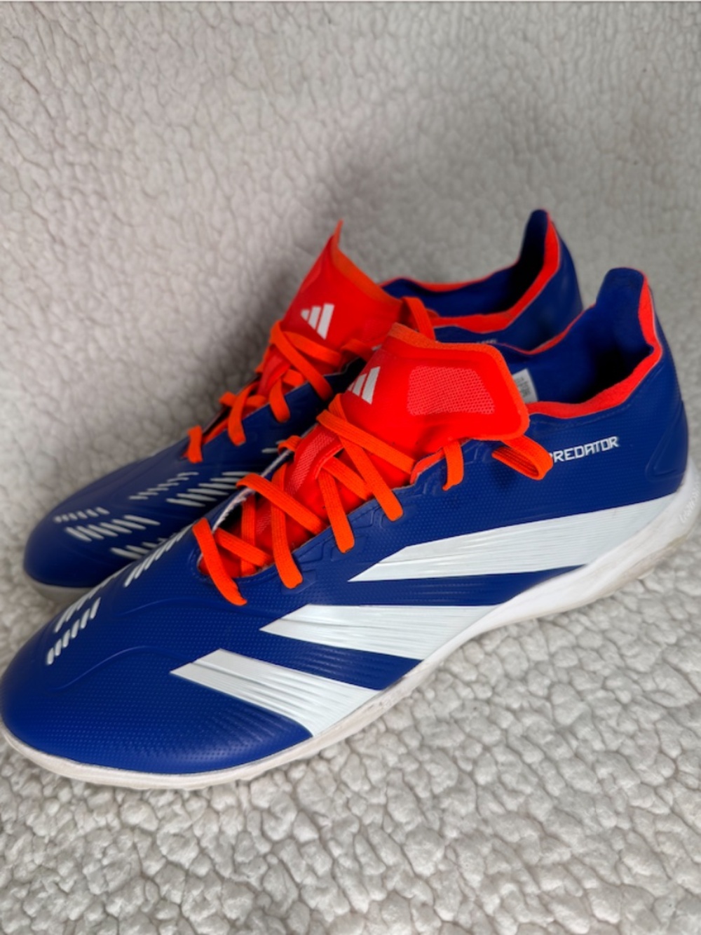 Adidas Predator League TF Soccer Cleats Shoes Blue White ID0910 Men's Sz 11.5